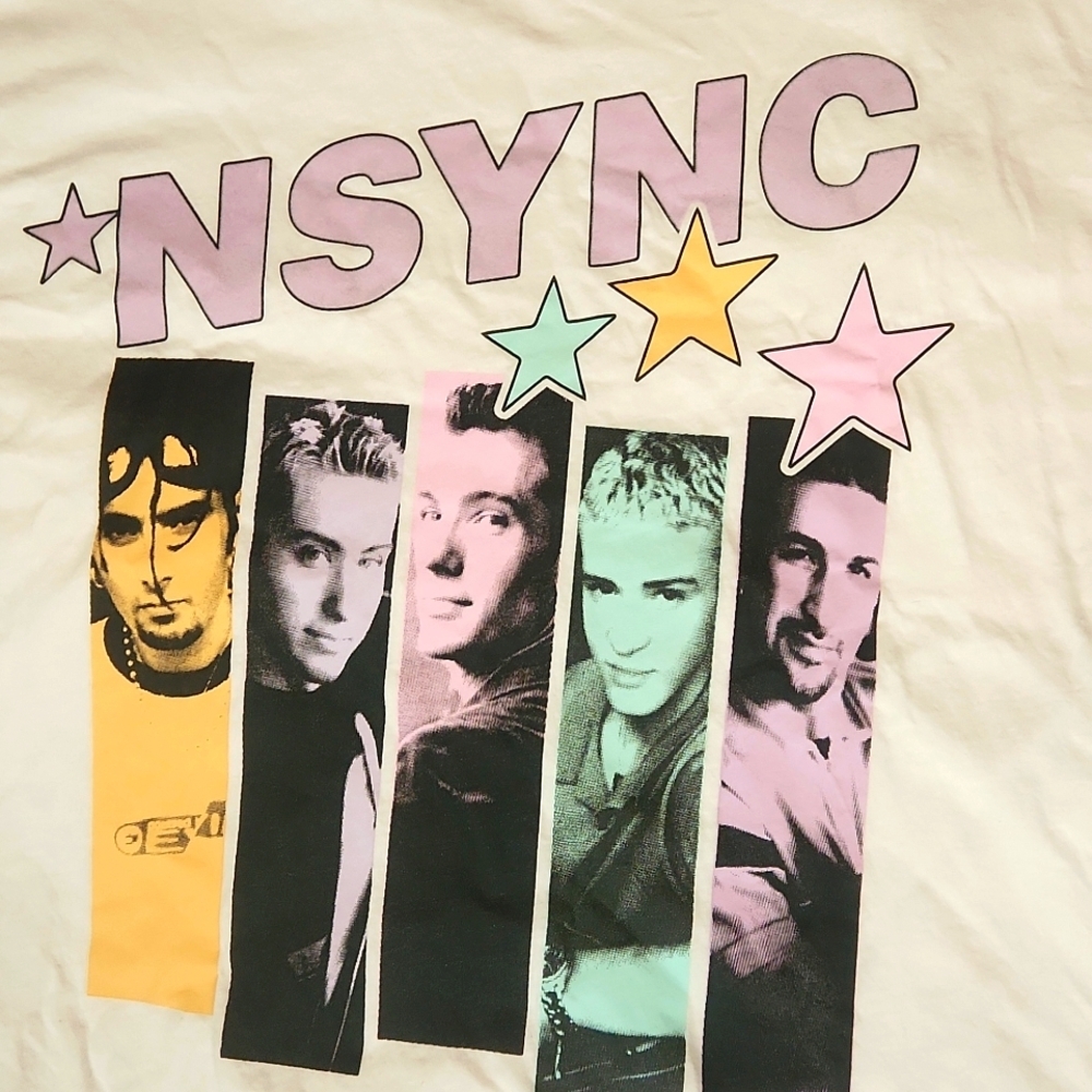 NSYNC Cotton Graphic Tshirt - Picture 2 of 3
